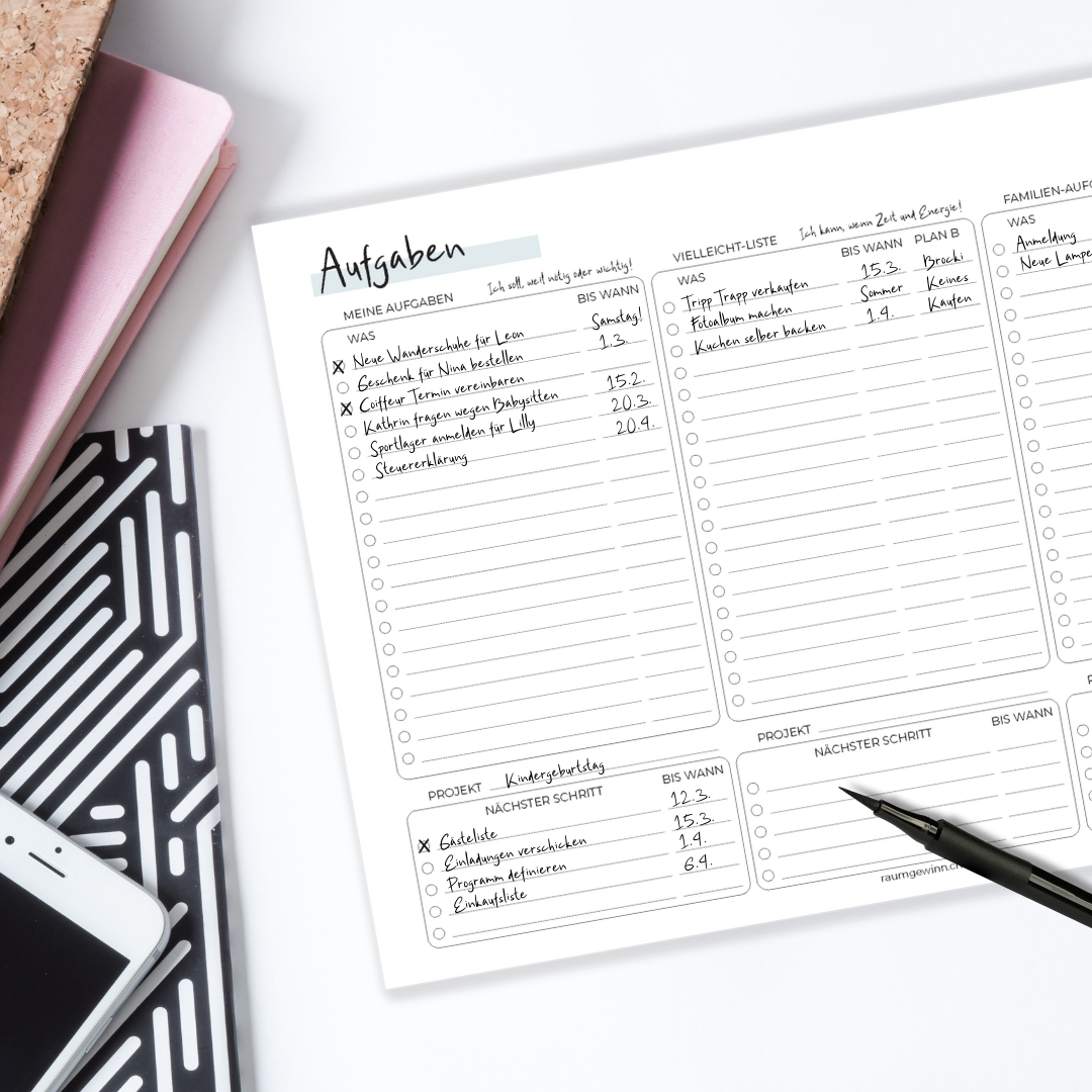Aufgabenliste
