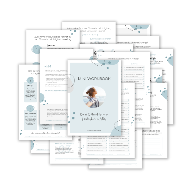 Mini Workbook - 6 Schlüssel für mehr Leichtigkeit im Familienalltag