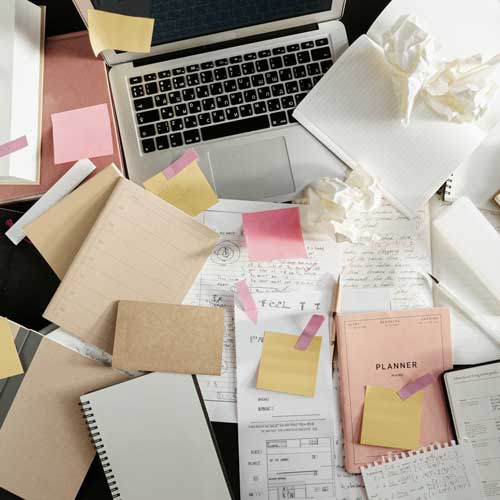 Papierkram organisieren