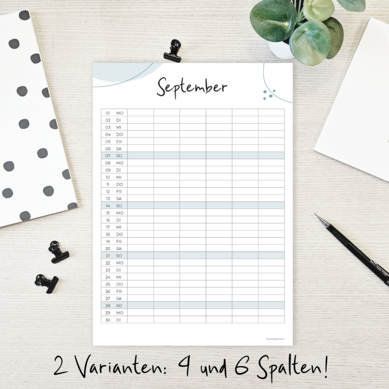 Familienkalender 2026