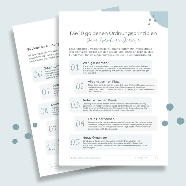 Vorschau ordnungsprinzipien